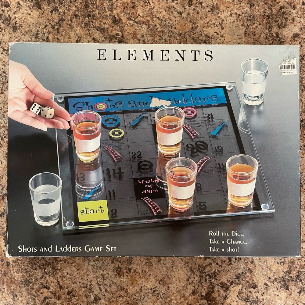 Shots & Ladders Drinking Board Game